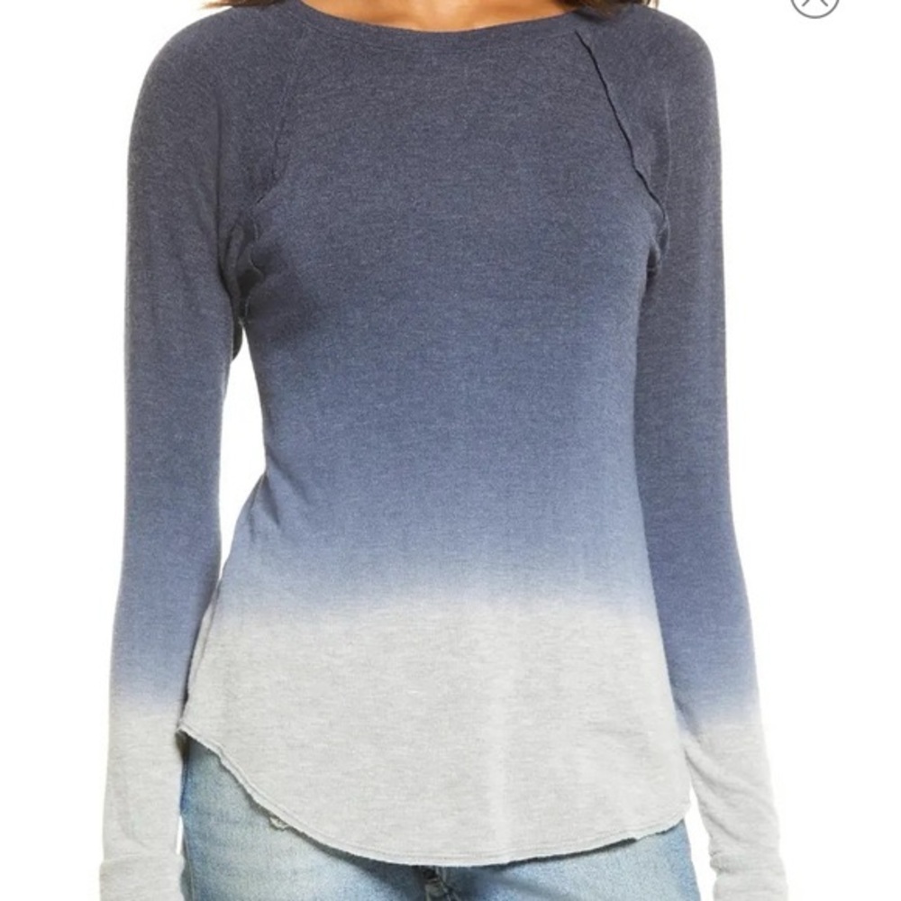 LIKE NEW Treasure & Bond Ombré Top Size XXS - Picture 2 of 11